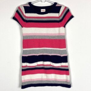 Gymboree Girl's Knit Striped Dress with Pockets Size 4